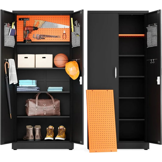 Locking Metal Storage Cabinet – Durable and Secure