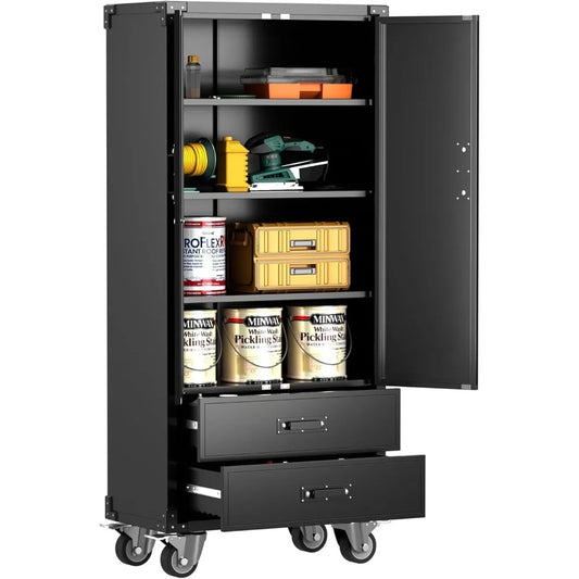 Metal Storage Cabinet – Heavy-Duty Organization