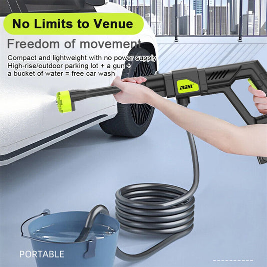 1500W Cordless High Pressure Washer 24V Makita Battery